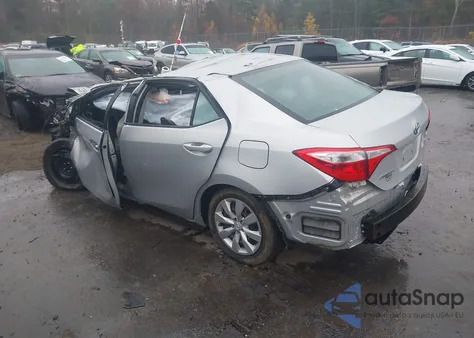 2016 Toyota Corolla Le from USA, damaged, VIN 2T1BURHE4GC571895